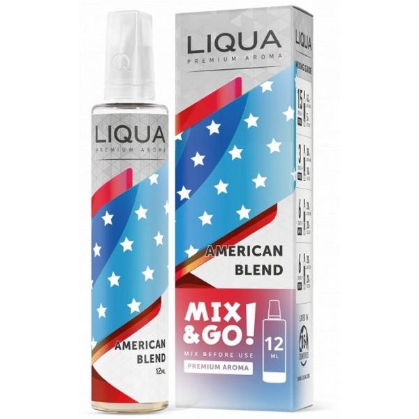 RITCHY Příchuť Liqua Mix&Go 12ml American Blend