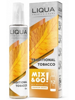 RITCHY Příchuť Liqua Mix&Go 12ml Traditional Tobacco