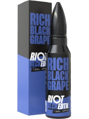 Riot Labs Příchuť Riot Squad BLCK EDTN S&V 10ml Rich Black Grape (Hroznové víno s mátou)