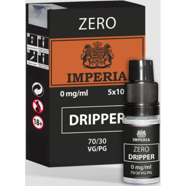 ZERO báze IMPERIA Dripper PG30-VG70 5x10ml-0mg 5Pack