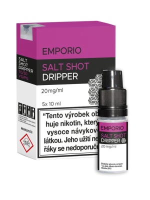 Emporio Booster SALT SHOT Dripper 5x10ml 20mg