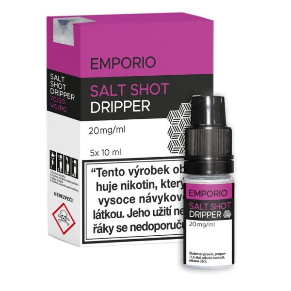 Emporio Booster SALT SHOT Dripper 5x10ml 20mg