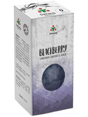 Liquid Dekang Blackberry 10ml - 0mg (Ostružina)