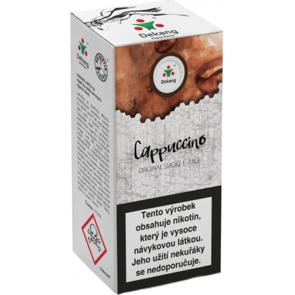 Liquid Dekang Cappuccino 10ml - 6mg (Kapučíno)