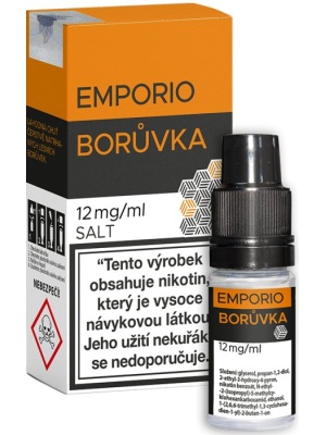 Liquid EMPORIO SALT Blueberry (Borůvka) 10ml - 12mg