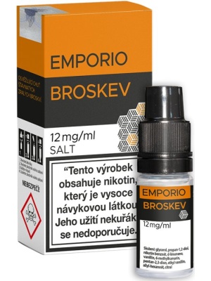 Liquid EMPORIO SALT Broskev 10ml - 12mg