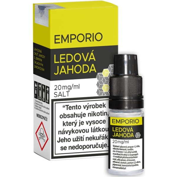 Liquid EMPORIO SALT Ledová Jahoda 10ml - 20mg