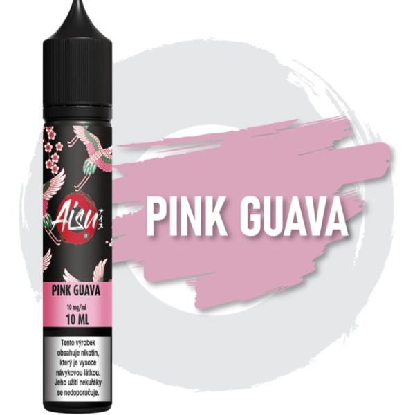 Liquid ZAP! Juice Aisu Nic SALT Ledová exotická guava (Pink Guava Ice) 10ml - 10mg