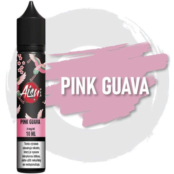 Liquid ZAP! Juice Aisu Nic SALT Ledová exotická guava (Pink Guava Ice) 10ml - 20mg