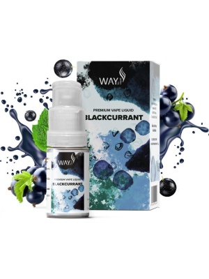 Ostatní Liquid WAY to Vape Blackcurrant 10ml-0mg