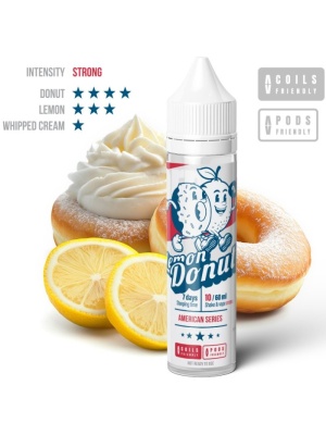 Příchuť Adam´s Vape Shake and Vape 10ml Lemon Donut