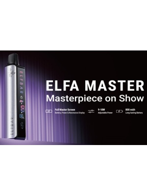 Elf Bar ELFA Master Pod vapo 850mAh Lunar Silver