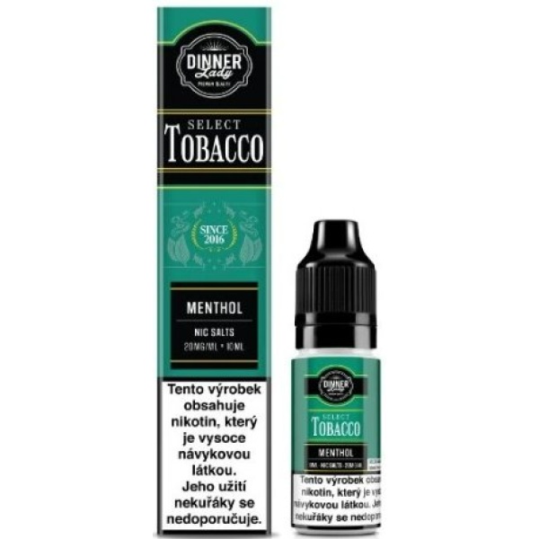 Liquid Dinner Lady BAR SALTS TOBACCO Menthol Tobacco 10ml - 20mg