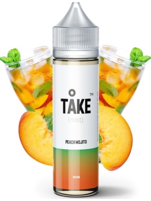Příchuť ProVape Take Mist S&V 10ml: Peach Mojito (Broskvové mojito)