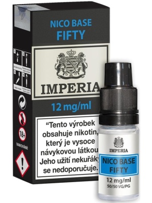 Nikotinová báze IMPERIA Fifty PG50-VG50 10ml-12mg 1Pack