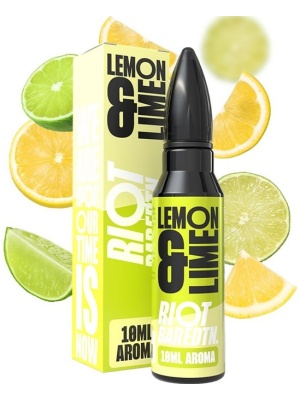 Ostatní Příchuť Riot BAR EDTN S&V 10ml Lemon & Lime (Citron & limetka)