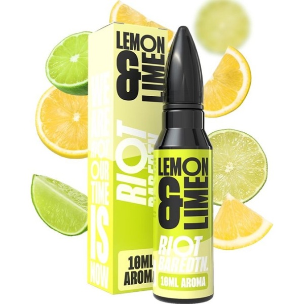 Ostatní Příchuť Riot BAR EDTN S&V 10ml Lemon & Lime (Citron & limetka)