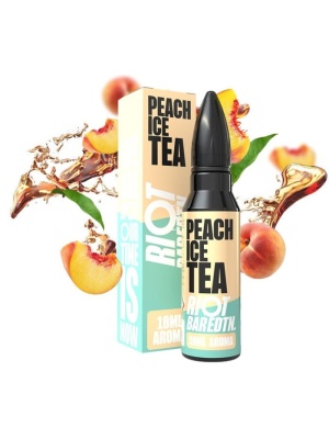 Ostatní Příchuť Riot BAR EDTN S&V 10ml Peach Ice Tea (Ledový broskvový čaj)