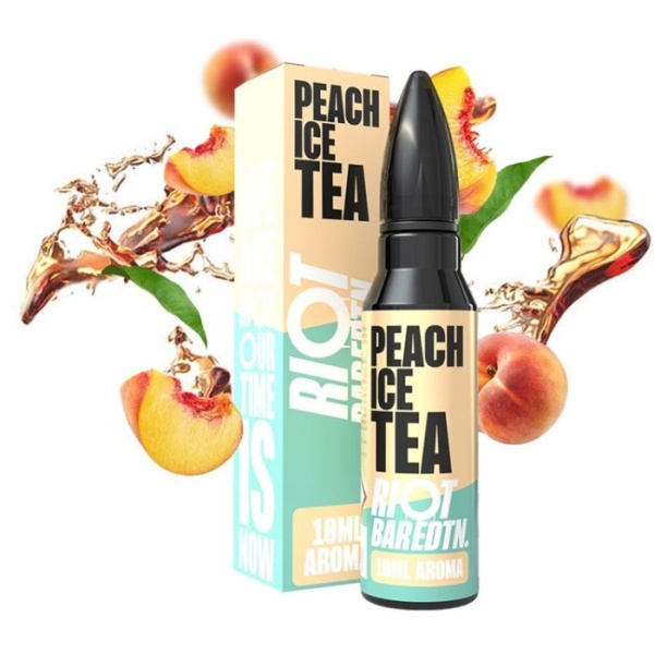 Ostatní Příchuť Riot BAR EDTN S&V 10ml Peach Ice Tea (Ledový broskvový čaj)