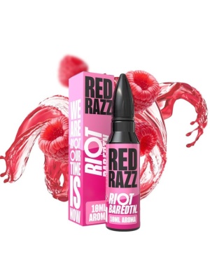 Ostatní Příchuť Riot BAR EDTN S&V 10ml Red Razz (Malinová tříšť)