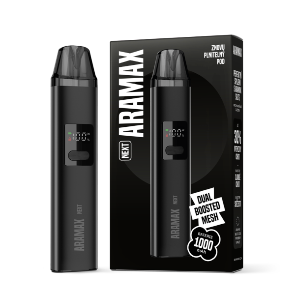 Aramax NEXT vapo 1000mAh Black
