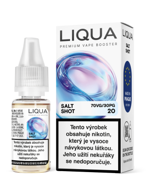 Liqua 10ml Salt Shot 20mg 70VG/30PG