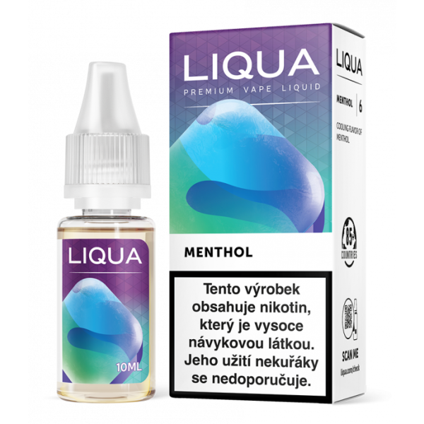 Liquid LIQUA CZ Elements Menthol 10ml 6mg (Mentol)