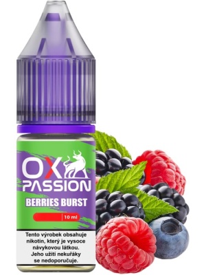 Liquid OXVA OX PASSION Salts Berries Burst 10ml - 20mg
