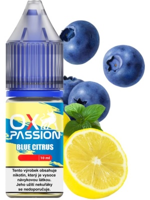 Liquid OXVA OX PASSION Salts Blue Citrus 10ml - 20mg