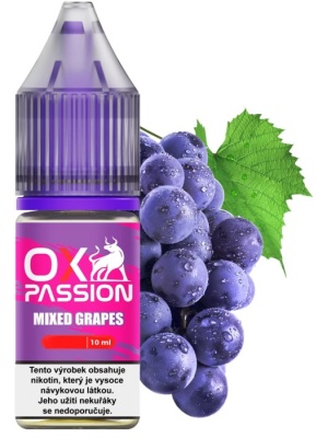 Liquid OXVA OX PASSION Salts Mixed Grapes 10ml - 10mg