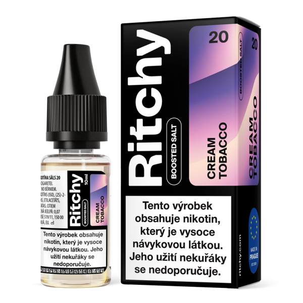 Liquid Ritchy Nic Salt - Cream Tobacco 10ml