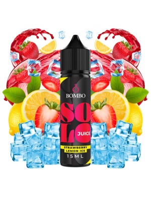 Příchuť Bombo Solo Juice S&V 15ml Strawberry Lemon Ice (Ledová jahoda s citronem)