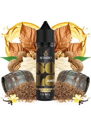 Příchuť Bombo Solo Juice S&V 15ml Sweet Aged Tobacco (Nasládlá tabáková směs)