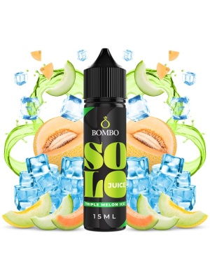 Příchuť Bombo Solo Juice S&V 15ml Triple Melon Ice (Ledový cukrový meloun)