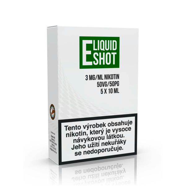 EXPRAN GmbH 5 pack E-Liquid Shot Booster 50PG/50VG 5 x 10 ml 3 mg