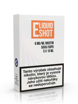 EXPRAN GmbH 5 pack E-Liquid Shot Booster 50PG/50VG 5 x 10 ml 6 mg