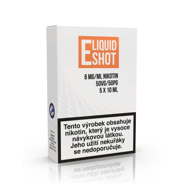 EXPRAN GmbH 5 pack E-Liquid Shot Booster 50PG/50VG 5 x 10 ml 6 mg
