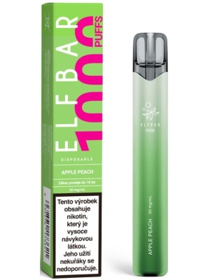 Elf Bar 1000 vapo 20mg Apple Peach