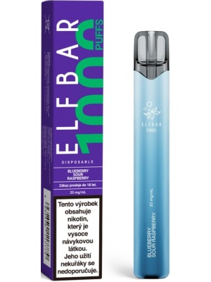 Elf Bar 1000 vapo 20mg Blueberry Sour Raspberry
