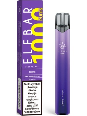 Elf Bar 1000 vapo 20mg Grape
