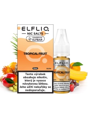 Elf Bar Liquid ELFLIQ Nic SALT Tropical Fruit 10ml - 20mg