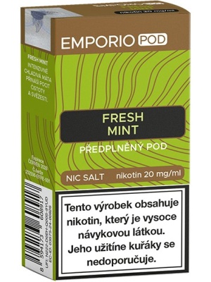 EMPORIO POD cartridge Fresh Mint 20mg 1Pack