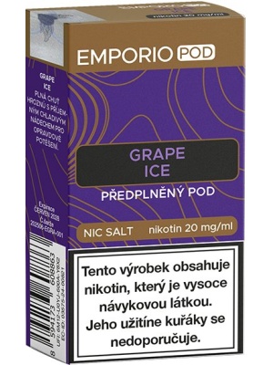 EMPORIO POD cartridge Grape Ice 20mg 1Pack
