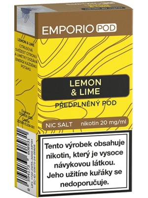 EMPORIO POD cartridge Lemon & Lime 20mg 1Pack
