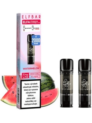 Elf Bar ELFA Pods cartridge 2Pack Watermelon 20mg