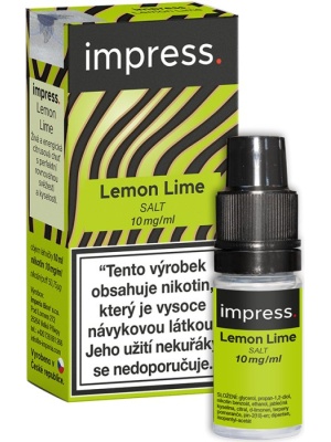 Imperia Liquid IMPRESS SALT Lemon Lime 10ml - 10mg