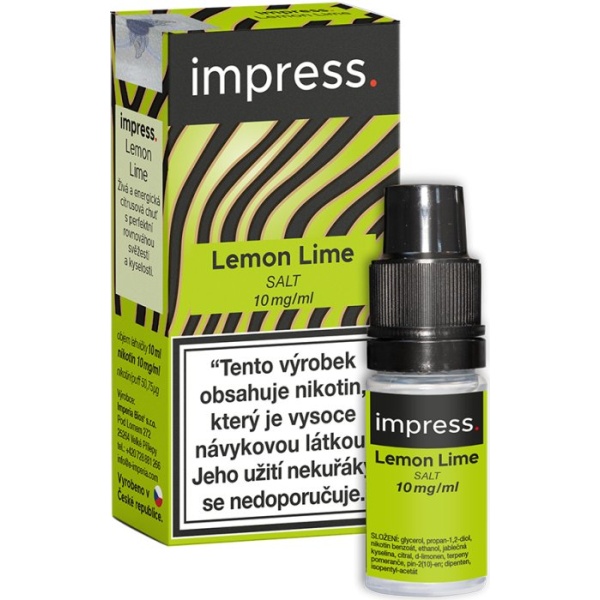 Imperia Liquid IMPRESS SALT Lemon Lime 10ml - 10mg