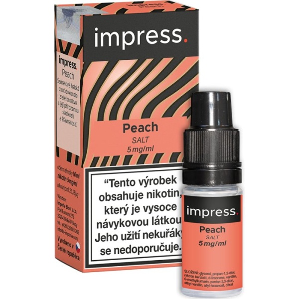 Imperia Liquid IMPRESS SALT Peach 10ml - 5mg