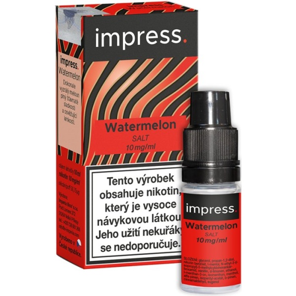 Imperia Liquid IMPRESS SALT Watermelon 10ml - 10mg