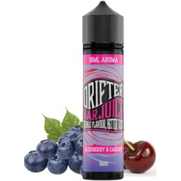 Ostatní Příchuť Drifter Bar Juice S&V 16ml Blueberry Cherry